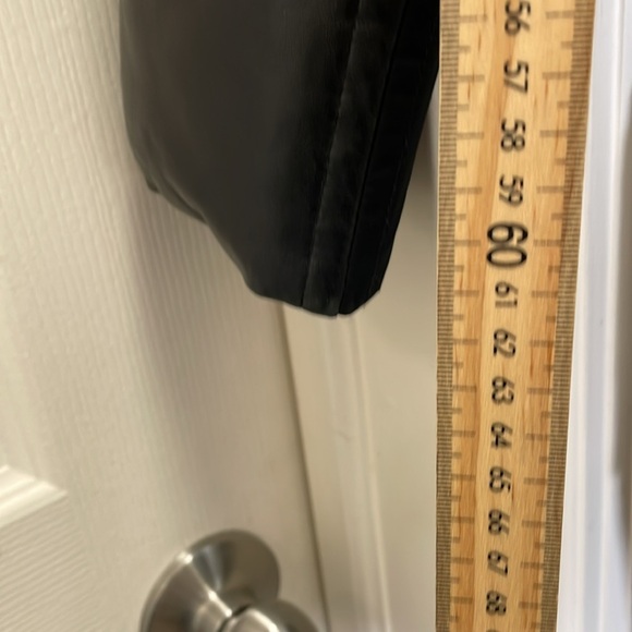 Rudsak - Classic Long Coat Jacket With Hood Old Money - Black  Petite Small - Picture 11 of 13